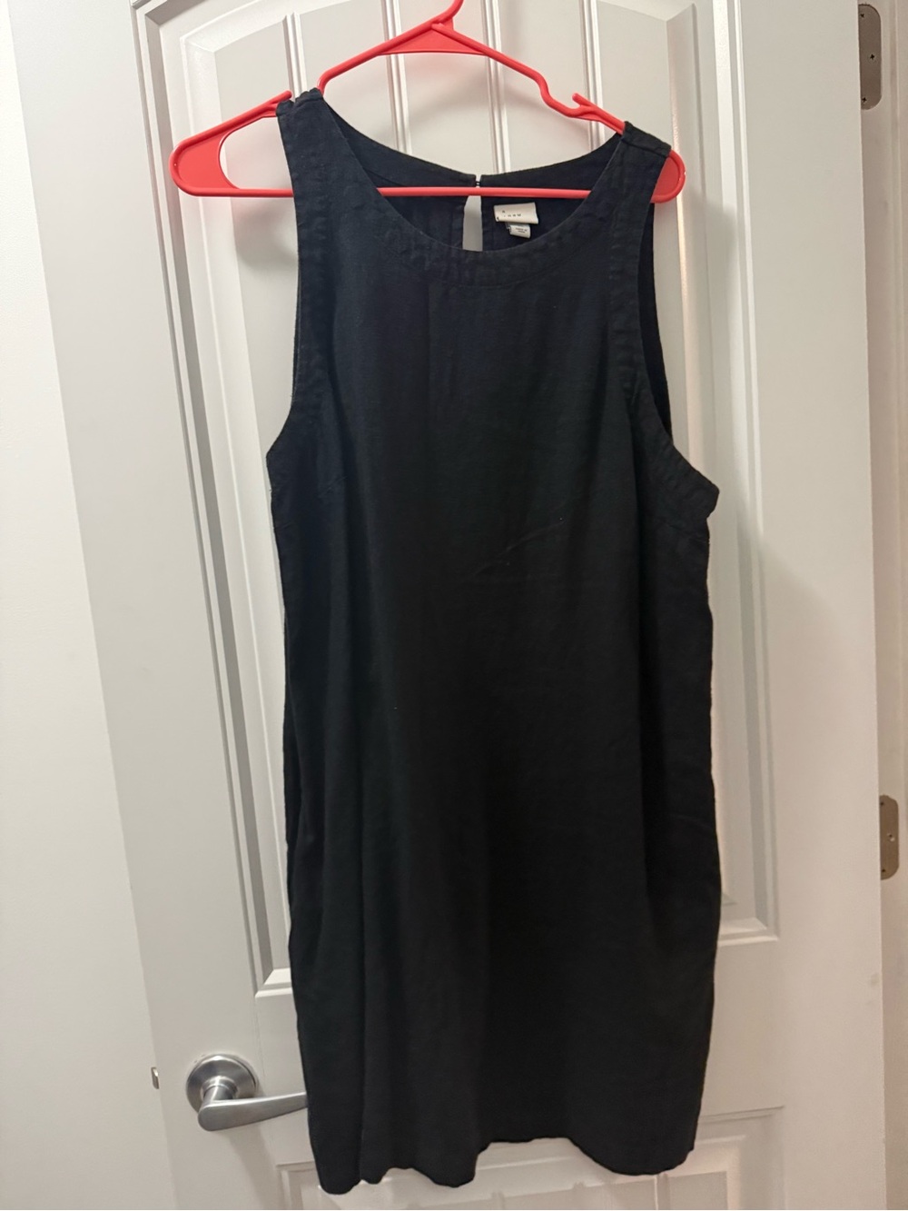 a new day Black Sleeveless Mini Dress
